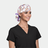 Groovy Ghouls Ponytail Surgical Cap