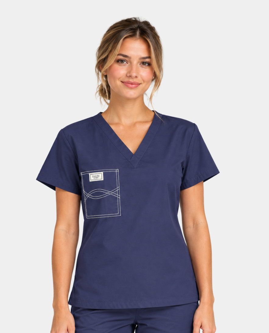 XS Womens One Of a Kind Scrub Tops - FINAL SALE
