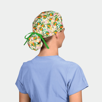 Citrus Cabana Ponytail Scrub Cap