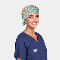 Coral Keepsake Pixie Women's Scrub Cap