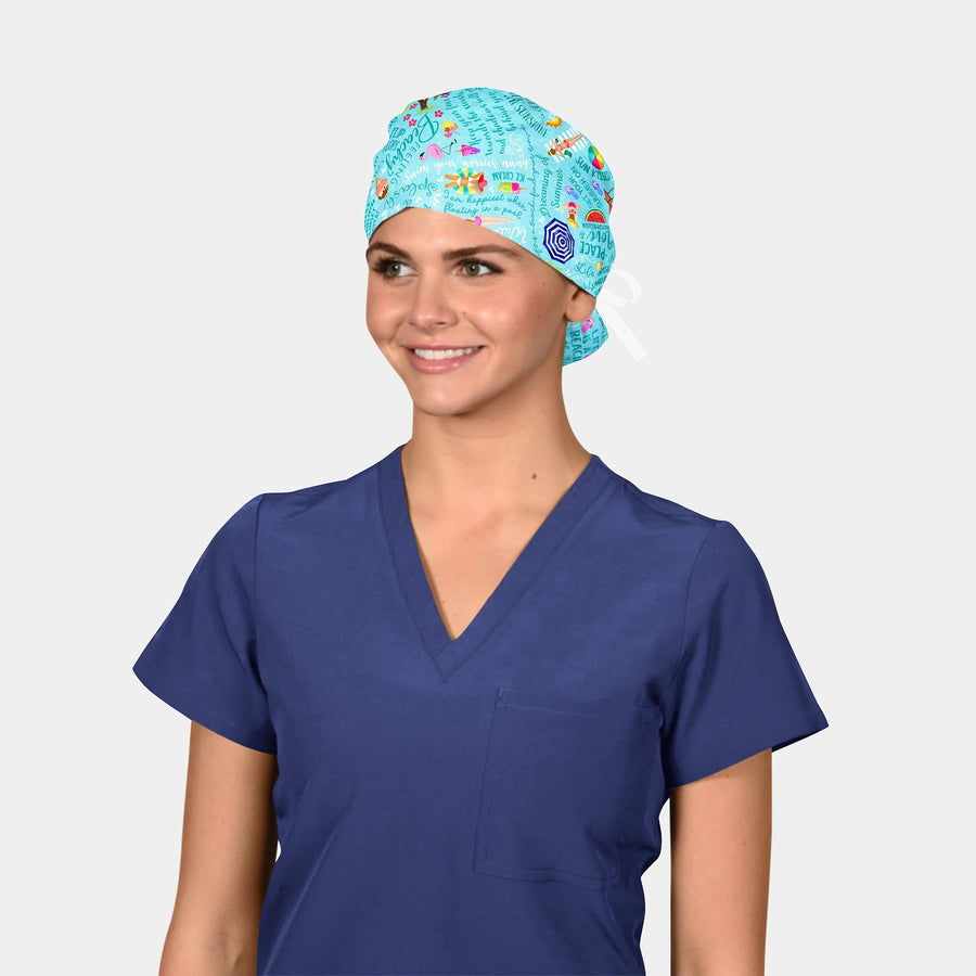 Dreaming of Summer- Stellar Surgical Scrub Hats