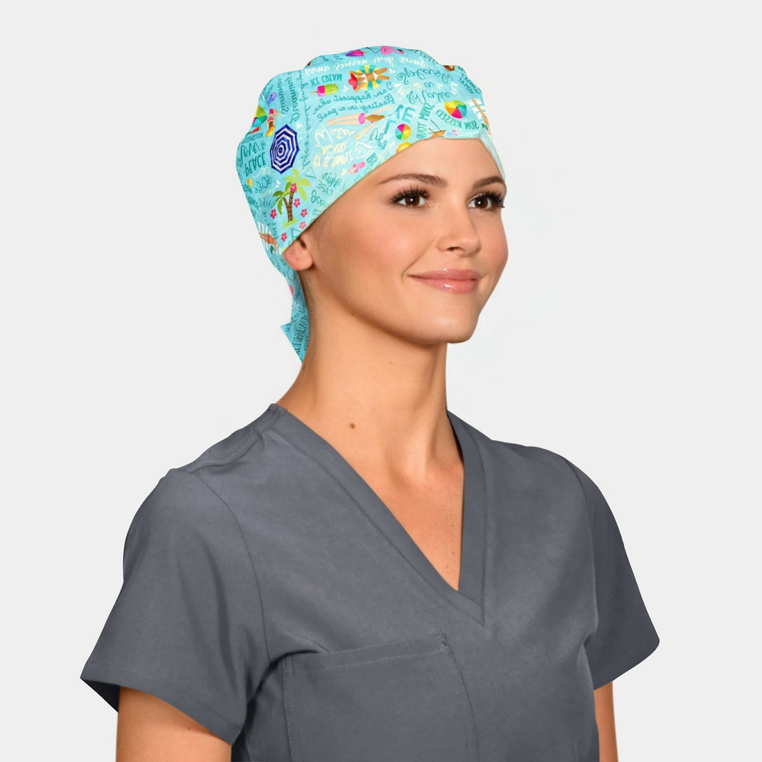 Dreaming of Summer- Pixie Surgical Scrub Hats