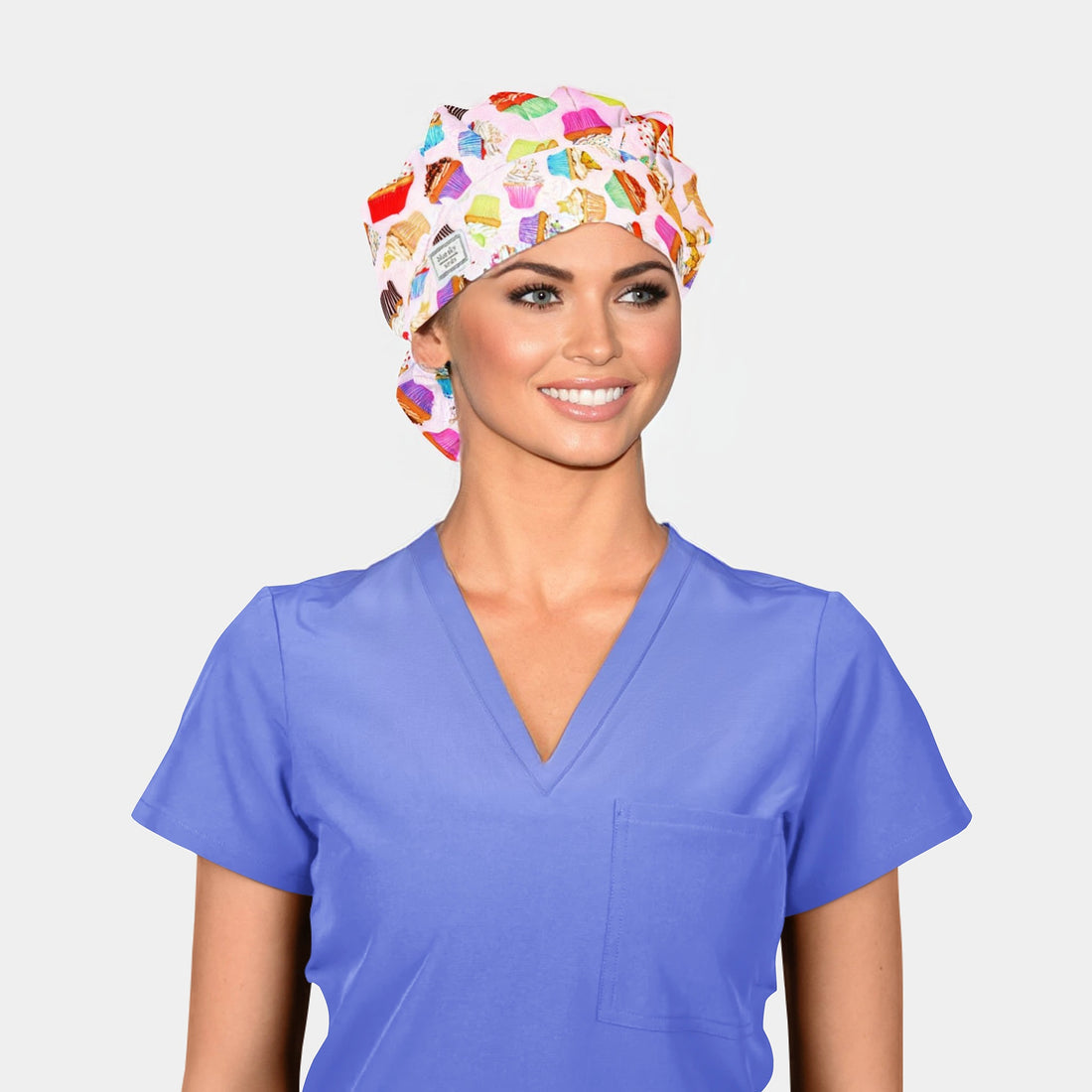 Enticing Sweets - Poppy Bouffant Surgical Caps