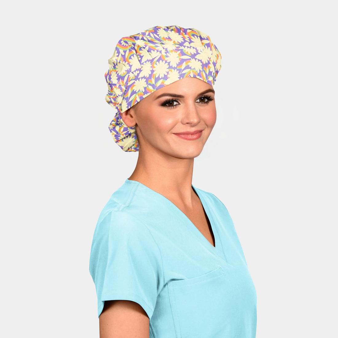 Euphoria - Poppy Bouffant Scrub Caps