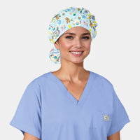 Fairy Tale Poppy Surgical Caps