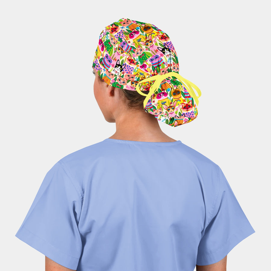 Fancy Feline - Splendid Scrub Hats