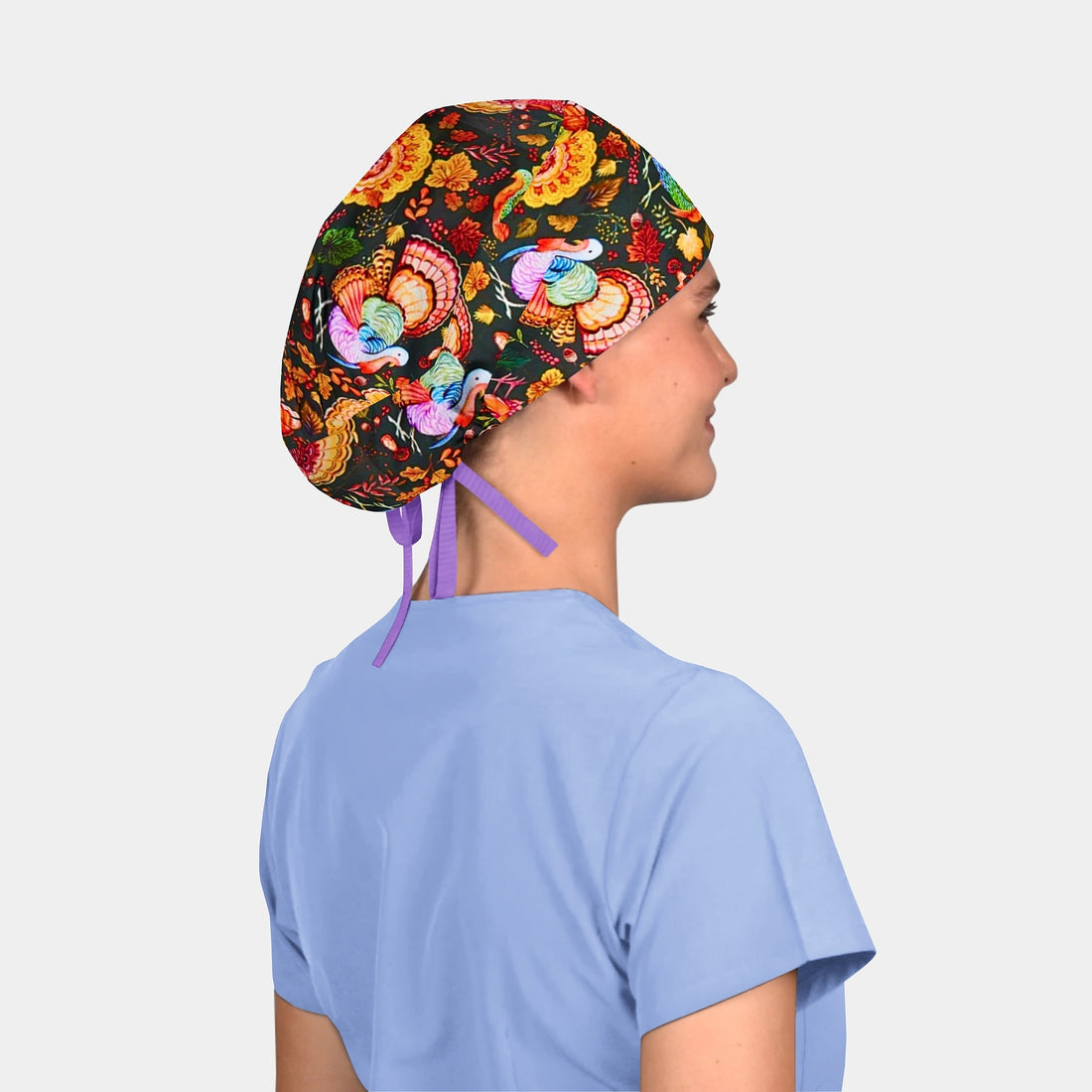 Feathered Fall Fiesta- Stellar Scrub Hat