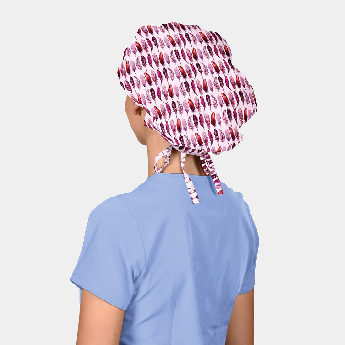 Featherscape - Poppy Bouffant Medical Scrub Hats