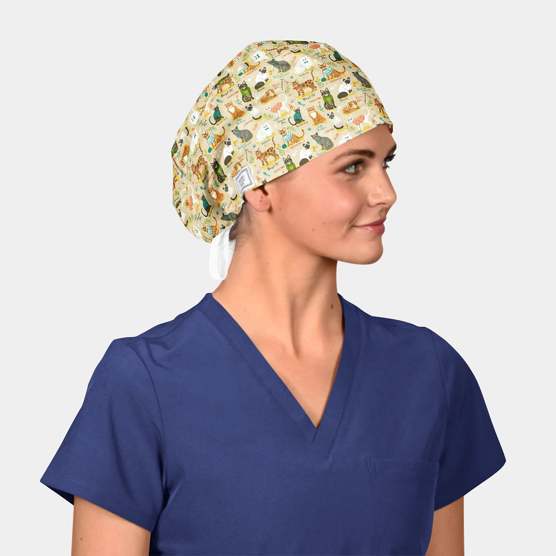 Feline Frenzy - Stellar Surgical Scrub Hats