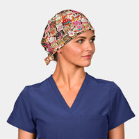 Fortune Cookies - Pixie Surgical Scrub Hats