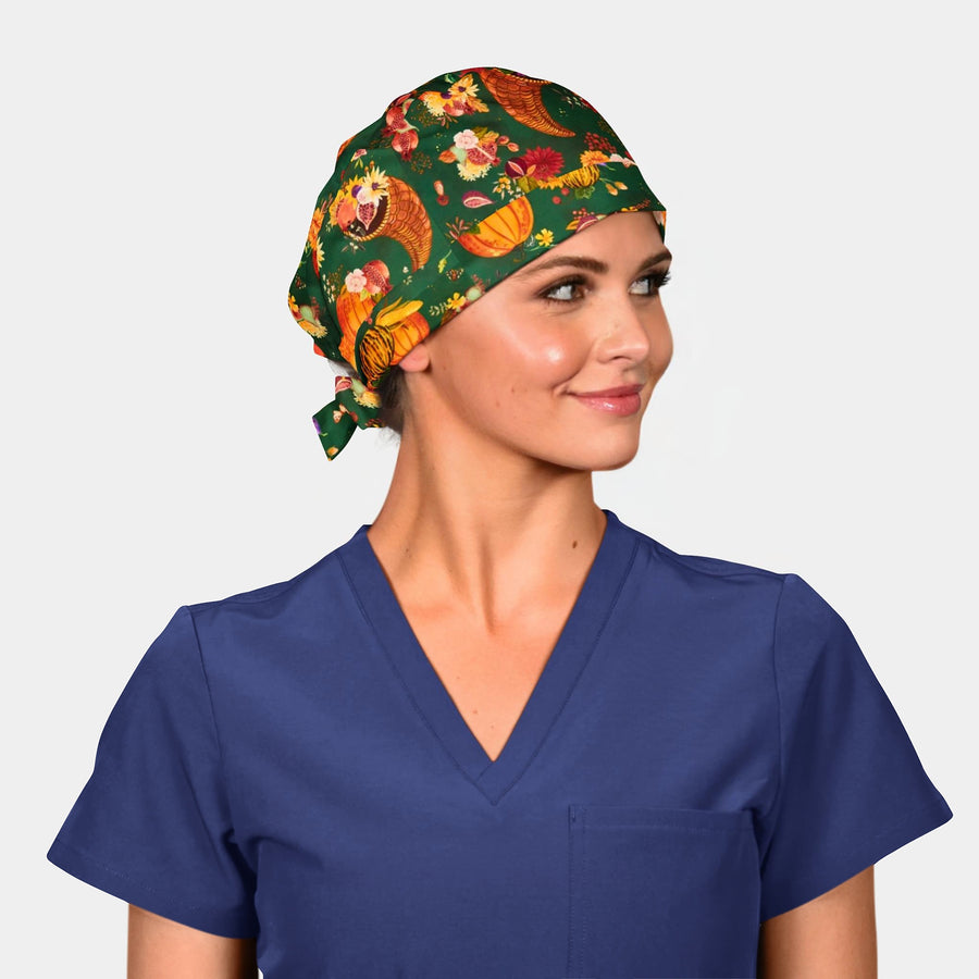 Gourd-geous Gatherings- Pixie Surgical Cap