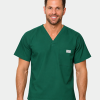 LARGE - Mens One Of A Kind Scrub Tops - FINAL SALE