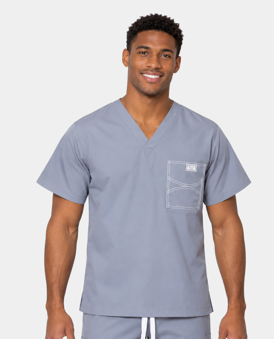 3XL - Mens One Of A Kind Scrub Tops - FINAL SALE