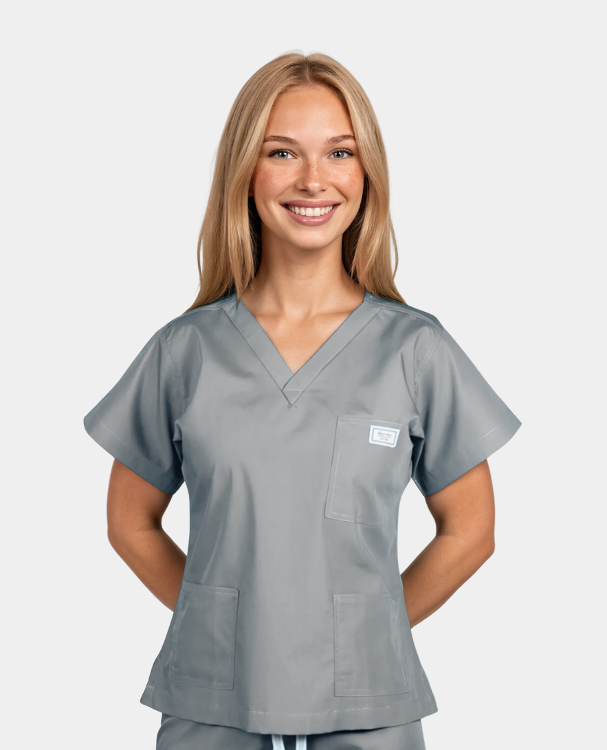 MEDIUM Womens One Of a Kind Scrub Tops - FINAL SALE