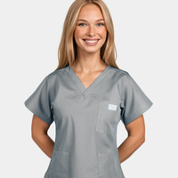 MEDIUM Womens One Of a Kind Scrub Tops - FINAL SALE