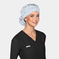 Silken Secrets Poppy Bouffant Women's Scrub Hat