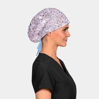 Floral Fright Stellar Surgical Women’s Scrub Hat