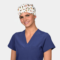 Happy Faces - Pixie Scrub Caps