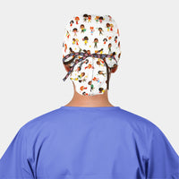 Happy Faces - Pony Surgical Scrub Cap