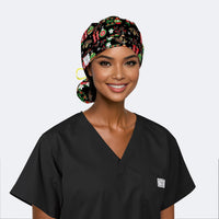 Holly Jolly Cheer - Splendid Surgical Scrub Hat