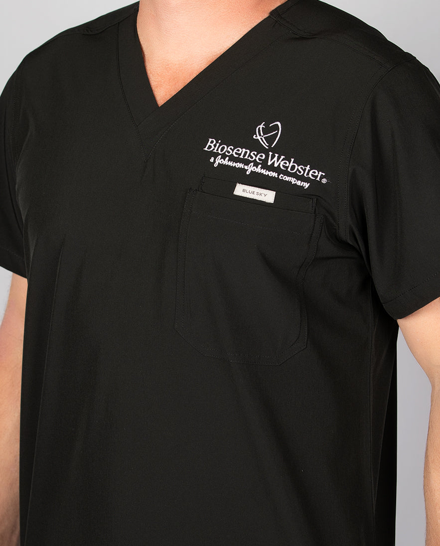 Logo Embroidery Blue Sky Scrubs Logo embroidery blue sky scrubs