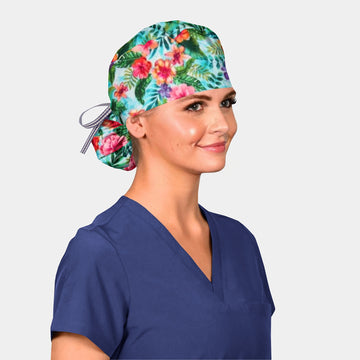 Jamaican Dream - Pony Surgical Scrub Caps