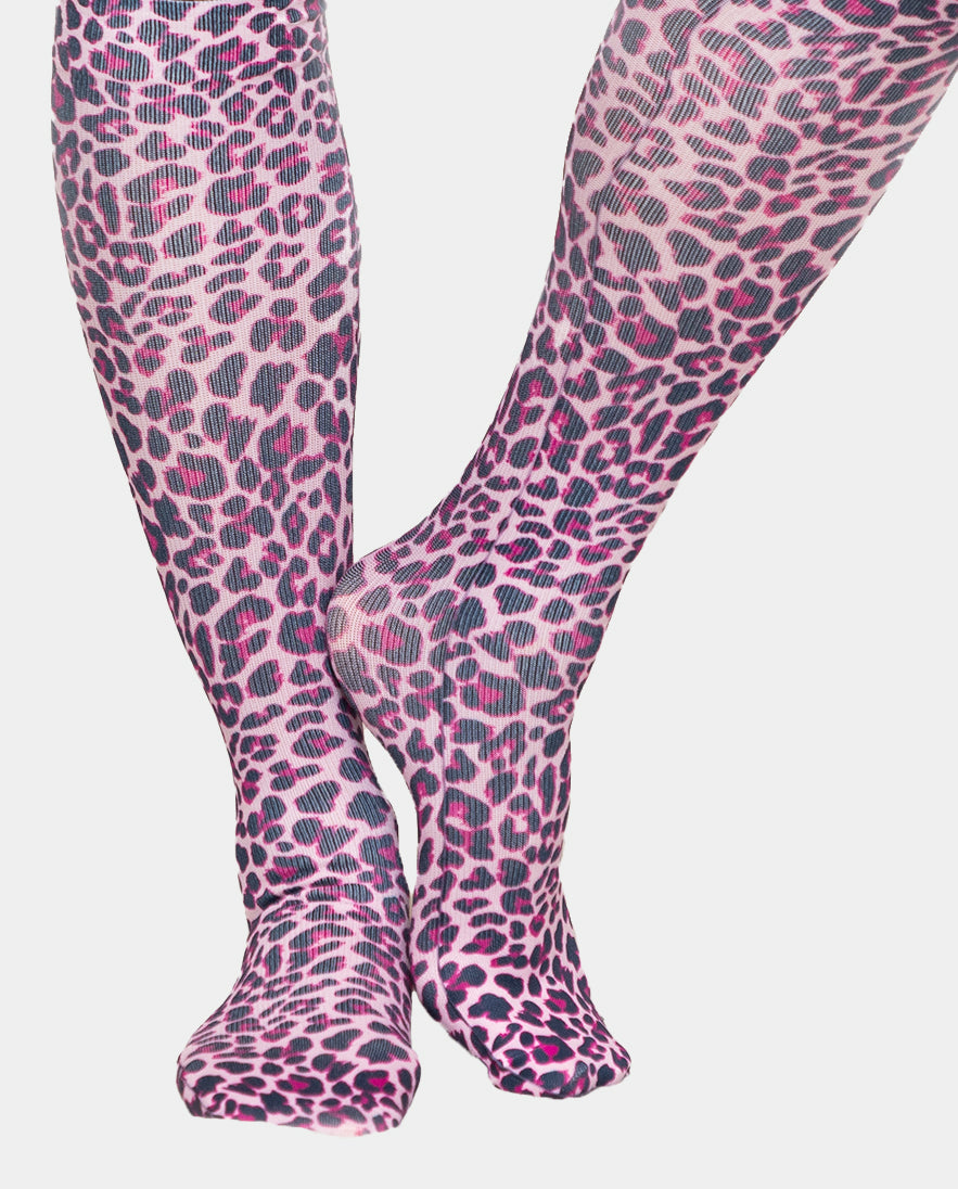 Compression Scrub Socks - Leopardess