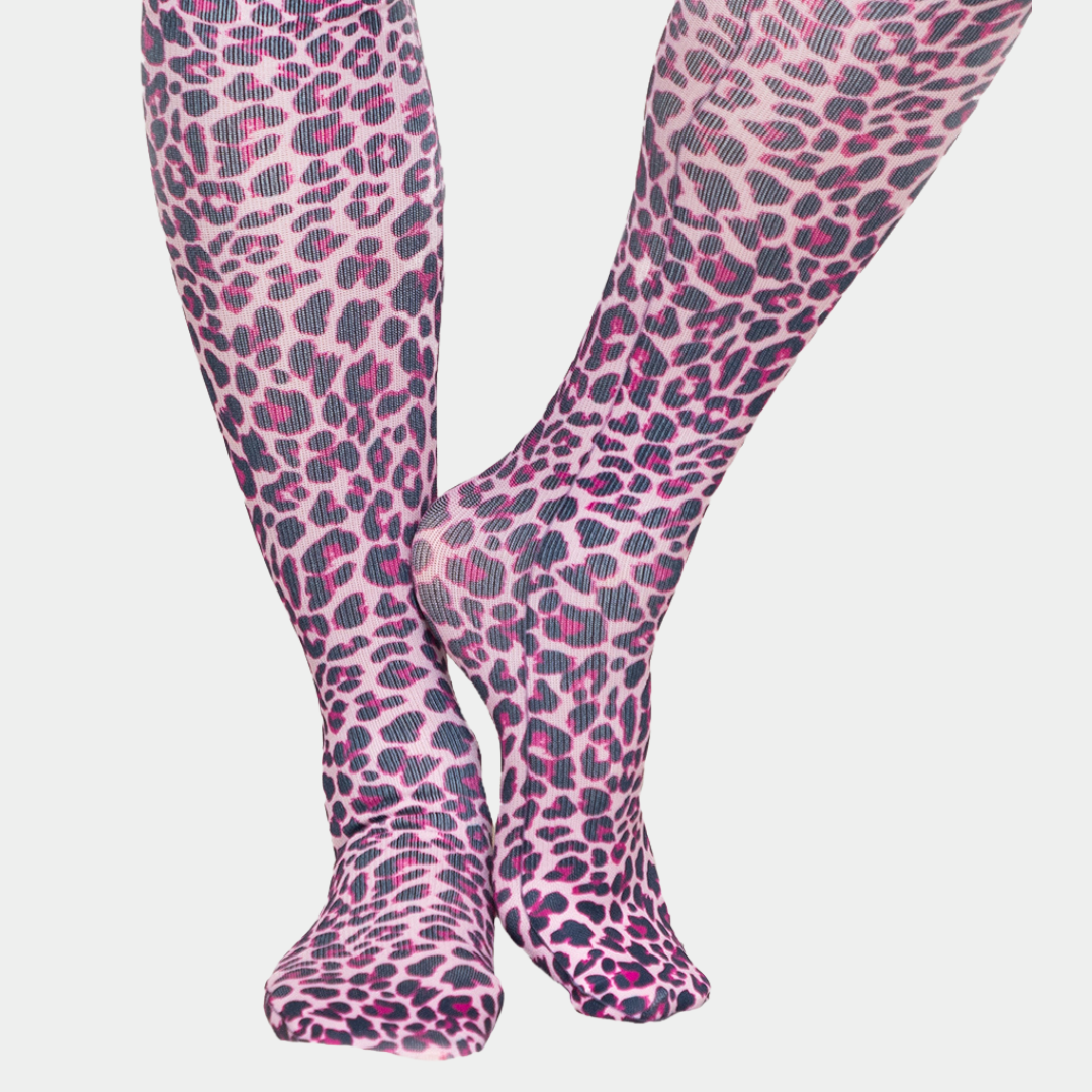 Leopardess - Compression Scrub Socks