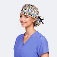 Lolly Dots - Pony Surgical Head Caps