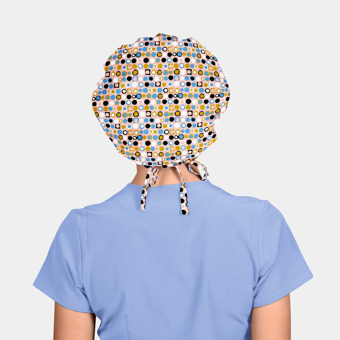 Lolly Dots Poppy - Surgical Head Caps