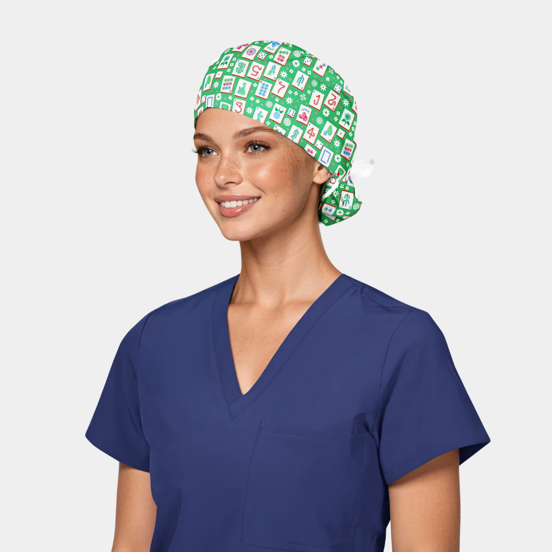 Crack, Bam, Dot Stellar Surgical Cap