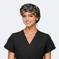 Mardi Gras Masquerade- Stellar Scrub Hats