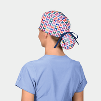 Flutterfield- Pony Medical Scrub Cap