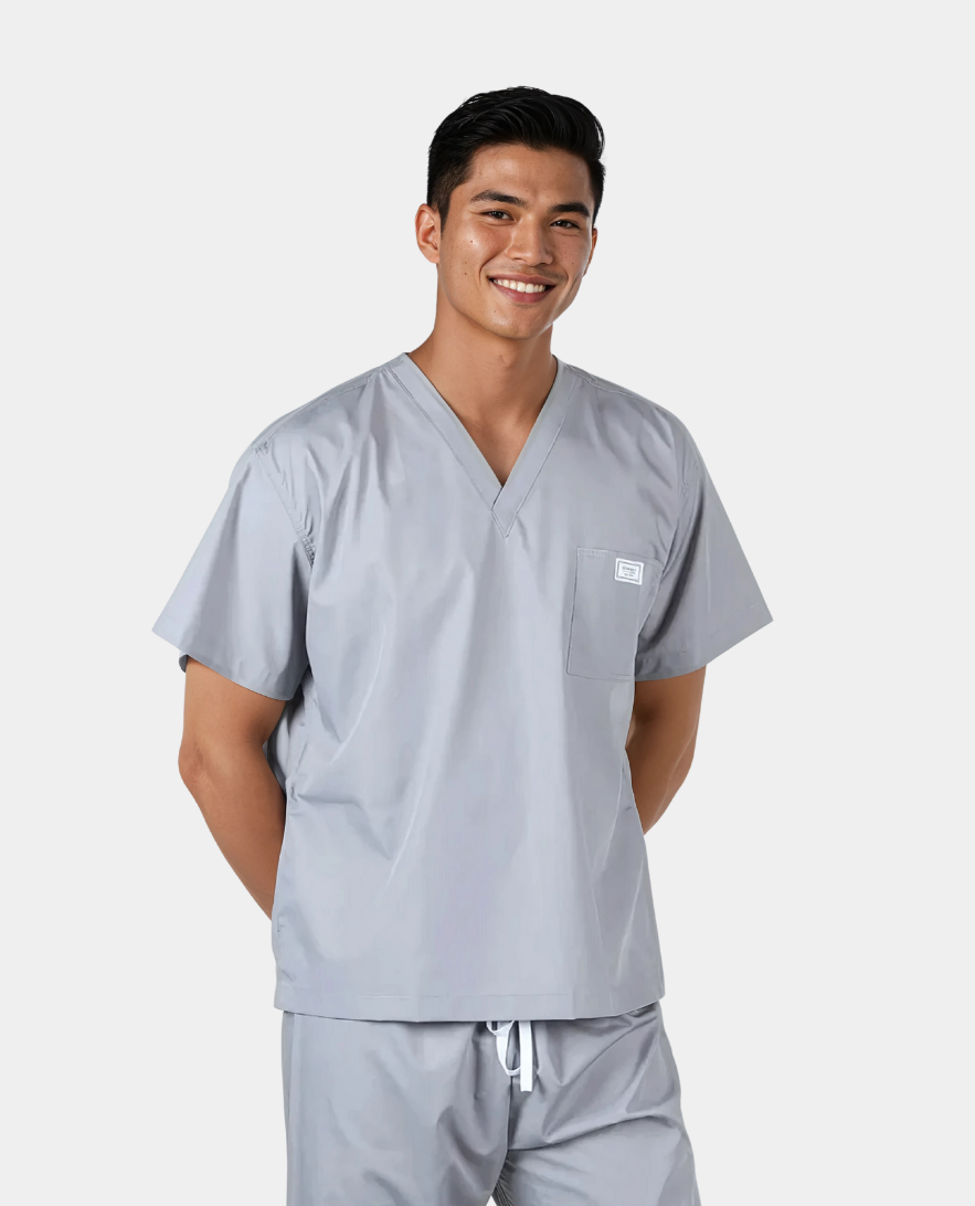 Mens Custom Scrub Tops