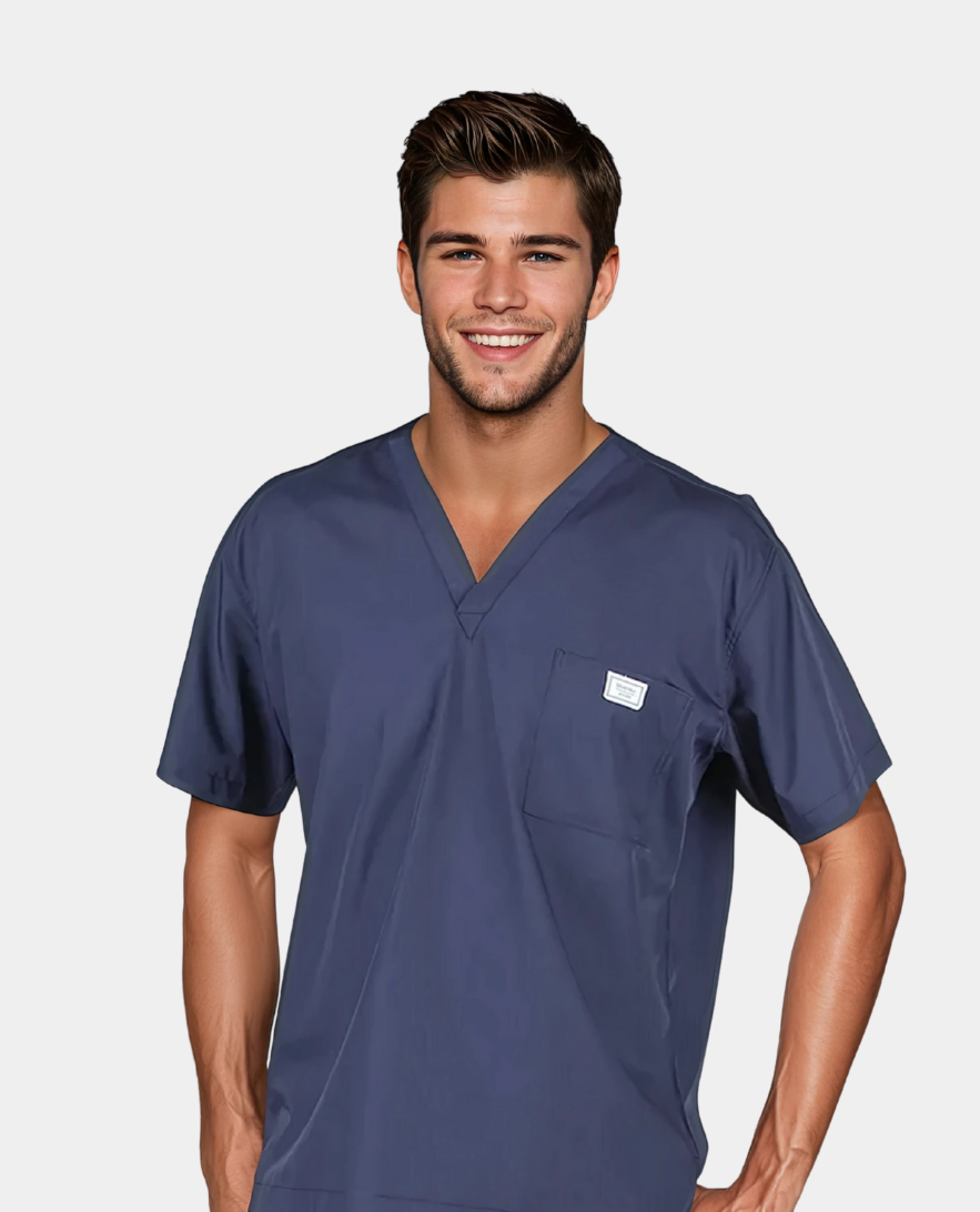 Mens Custom Scrub Tops