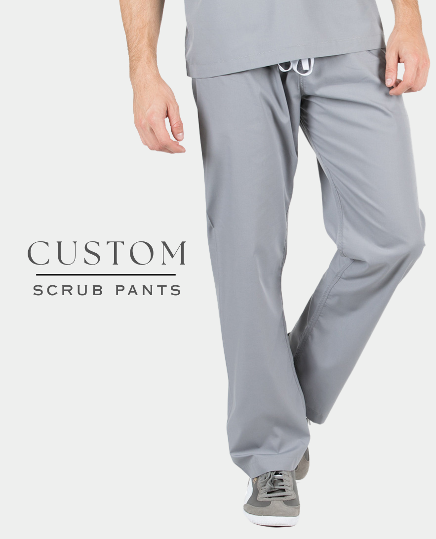 Mens Custom Scrub Pants