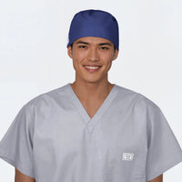 Navy Blue Men’s Scrub Hats – Professional Surgical Caps for Healthcare Professionals