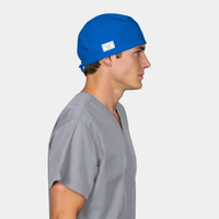 Royal Blue Men’s Scrub Cap – Surgical Cap for Long Shifts