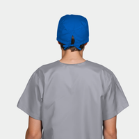 Royal Blue Men’s Scrub Cap – Surgical Cap for Long Shifts