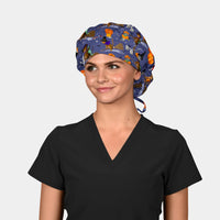Meowgical Mischief - Poppy Bouffant Medical Scrub Caps