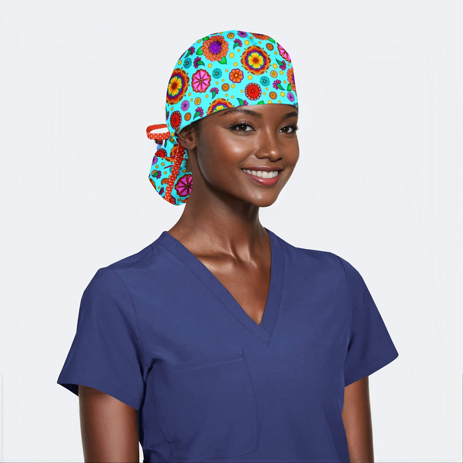 Mermaid Gems - Pony Surgical Hats