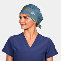 Mesozoic Marvel - Pixie Scrub Hats