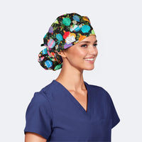 Mice & Merriment - Poppy Bouffant Surgical Hats