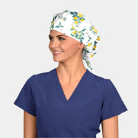 Poppy Scrub Caps - Morning Buzz