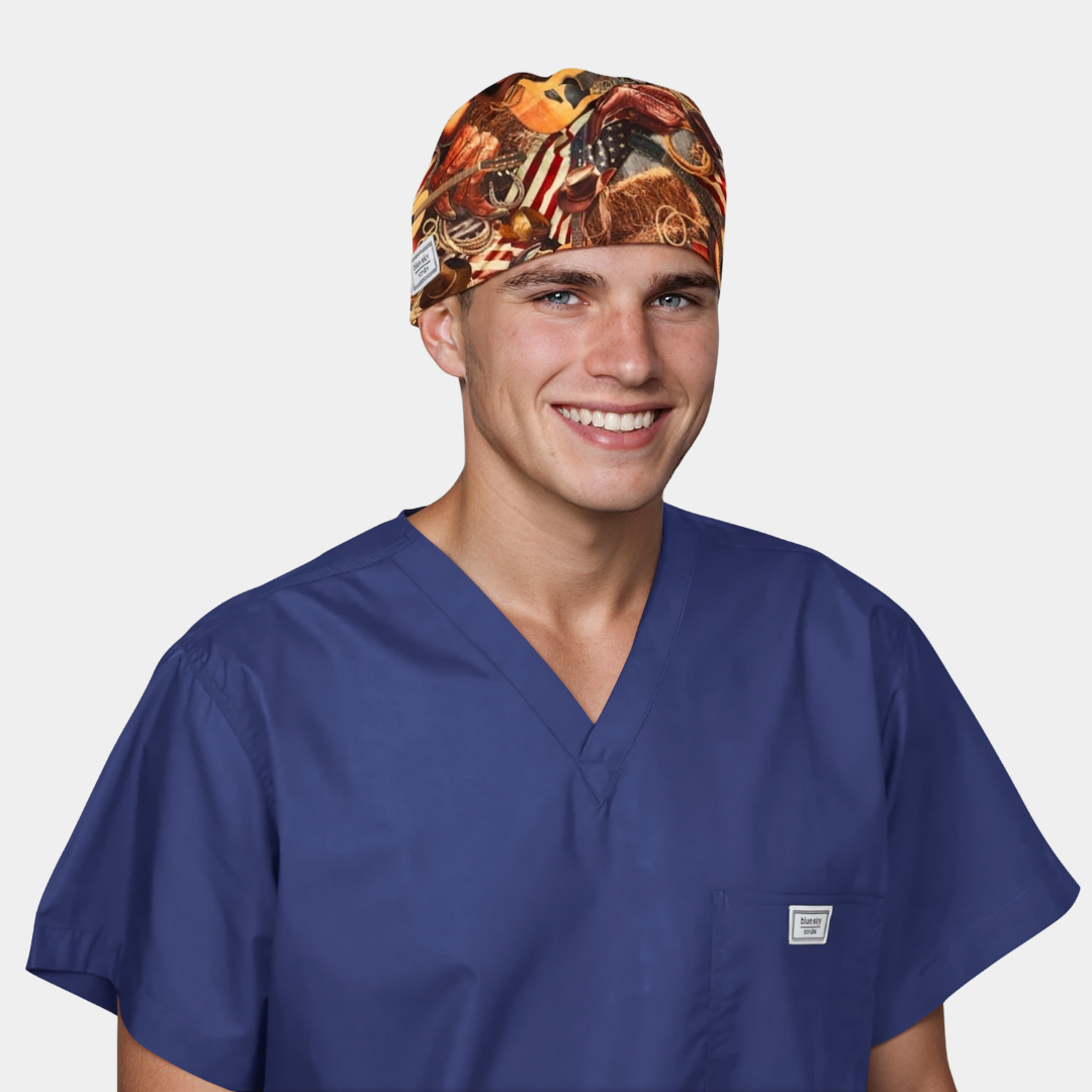 Western Americana Men’s Surgical Cap