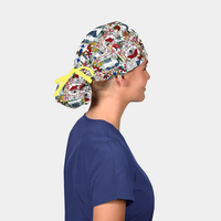 Victorian Flutter Splendid Women's Surgical Scrub Hat