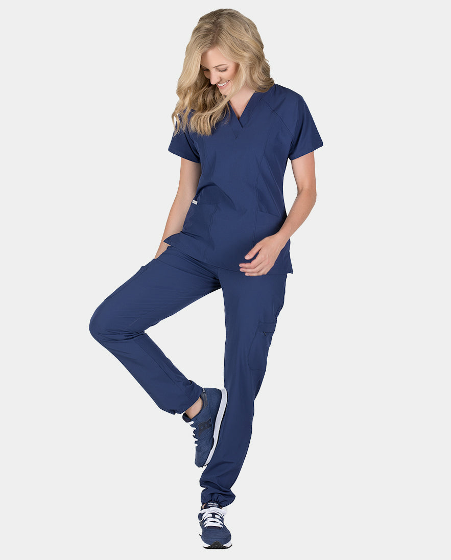 Peyton Cargo 7-Pocket Scrub Pants