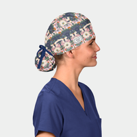 Ever After Ponytail Surgical Scrub Hat