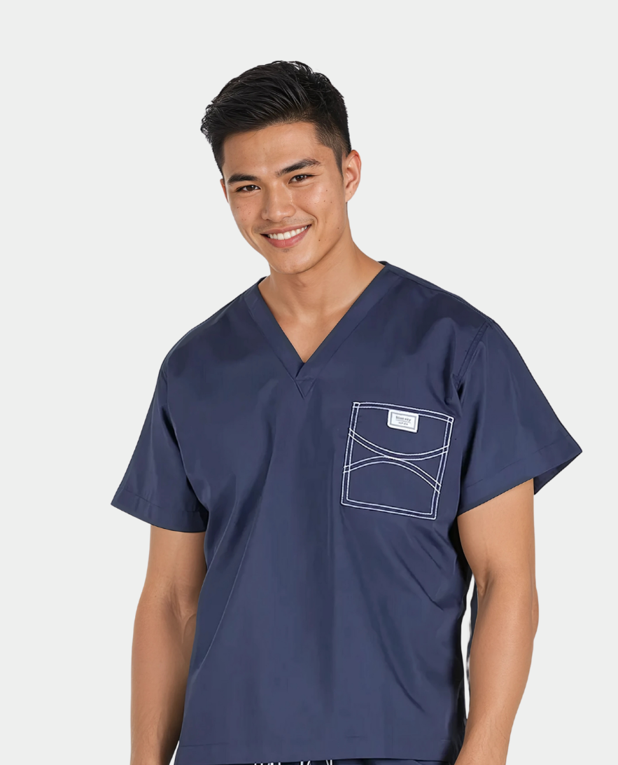 X-LARGE - Mens One Of A Kind Scrub Tops - FINAL SALE
