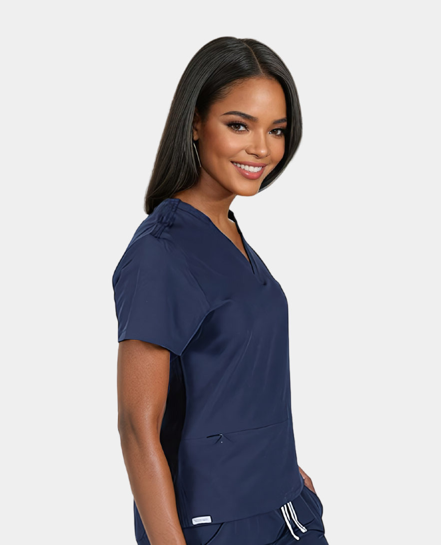 Carolina Cargo 2 Pocket Scrub Top